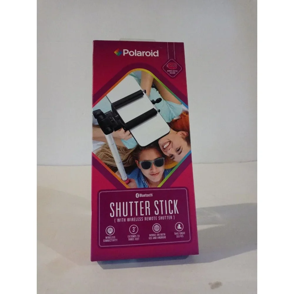 Shutter Stick With Wireless Remote Shutter Bluetooth By Polaroid